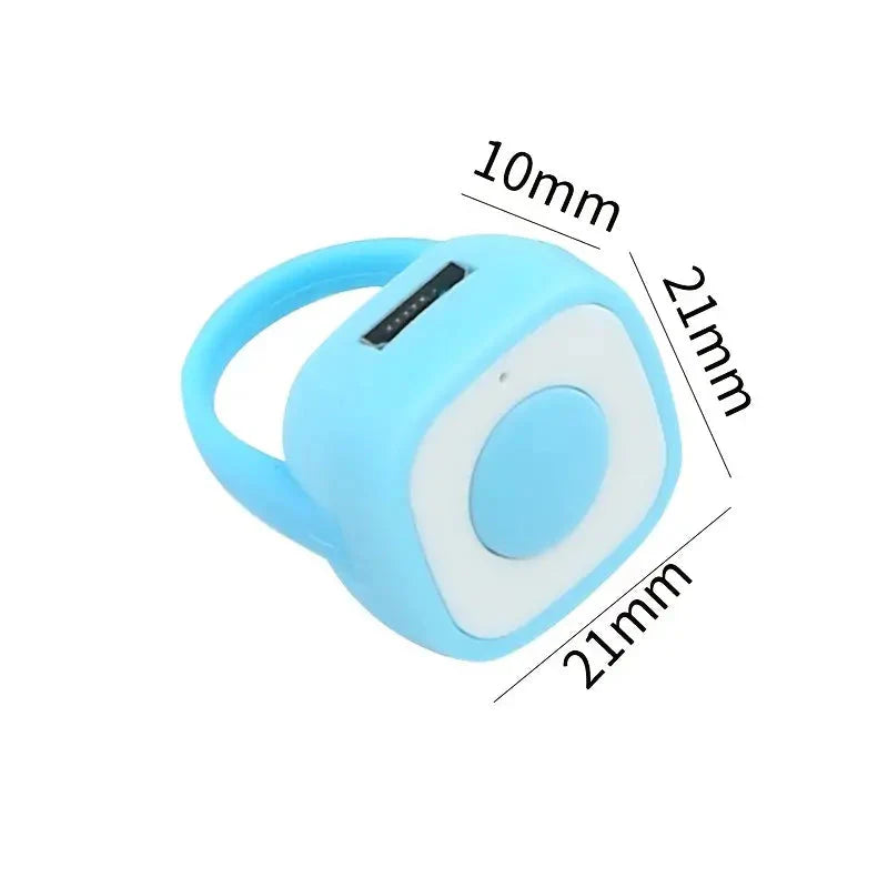 Page Turner Remote Camera Shutter Selfie Fingertip Video Controller Remote Control - Tophatter Daily Deals