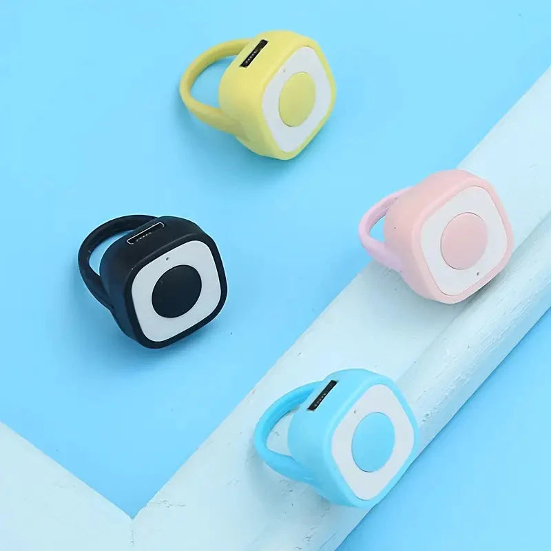 Page Turner Remote Camera Shutter Selfie Fingertip Video Controller Remote Control - Tophatter Daily Deals