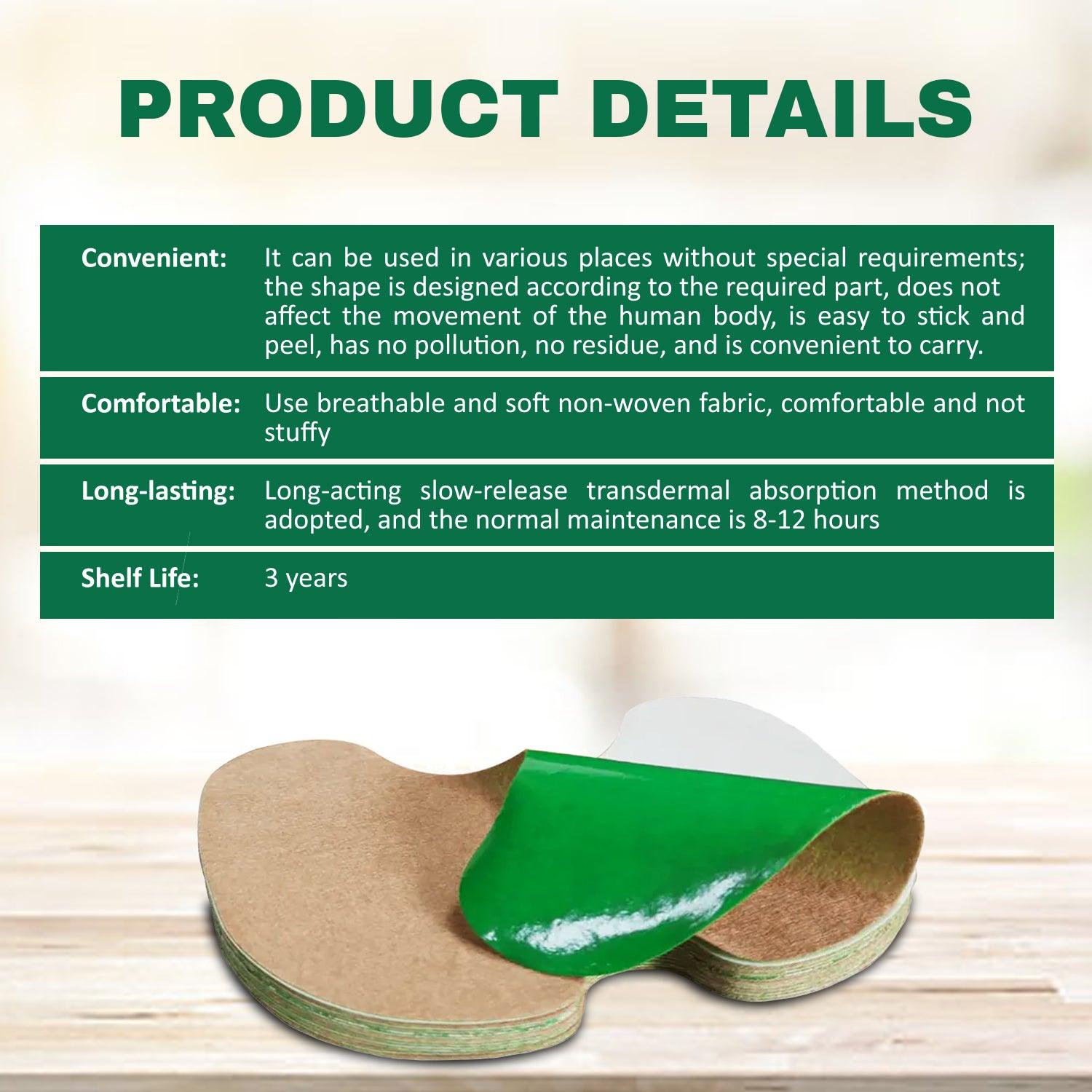 Knee Pain Relief Patch - FitMe 180 PCS Knee Pain Relief Patches Wormwood Sticker Neck Waist Joint Ache Pads Personal Care - Tophatter Daily Deals