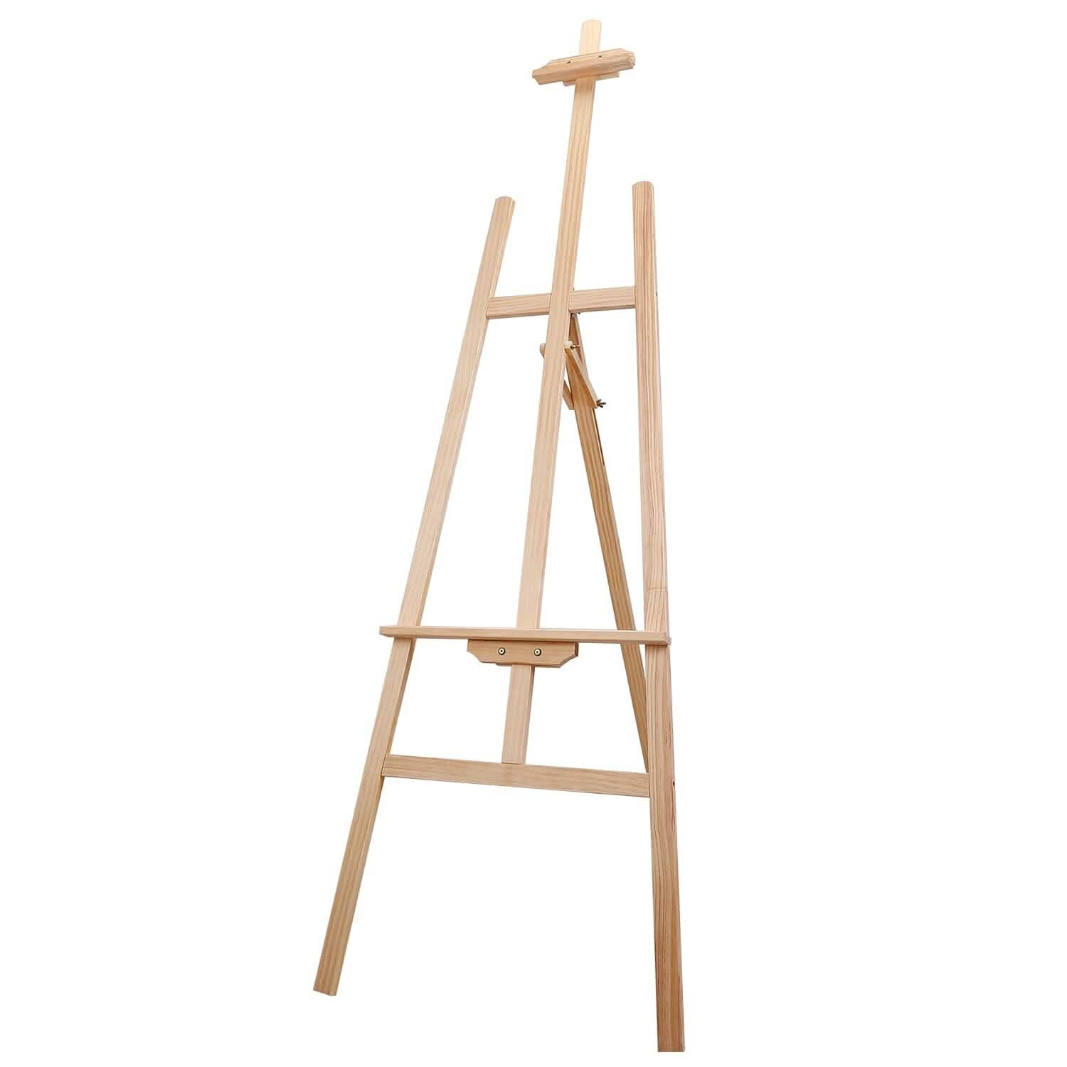 Painting Easel Stand Wooden Inclinable A Frame Tripod School, Office & Art Supplies - Tophatter Daily Deals
