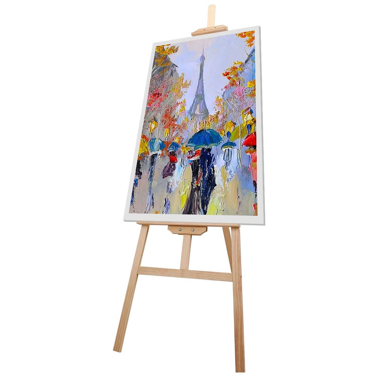 Painting Easel Stand Wooden Inclinable A Frame Tripod School, Office & Art Supplies - Tophatter Daily Deals