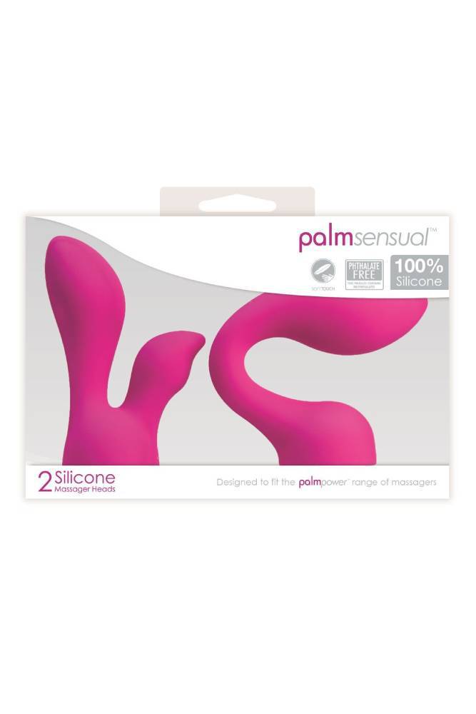 PalmPower - PalmSensual - Massager Attachment Set - 2 PC - Assorted Colors Sex Toy - Tophatter Daily Deals