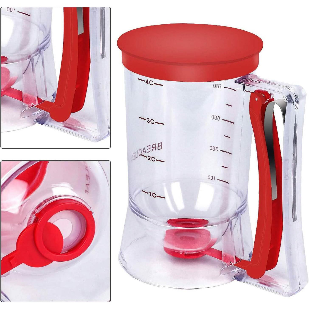 Pancake Cupcake Batter Dispenser Kitchen Tools & Gadgets - Tophatter Daily Deals