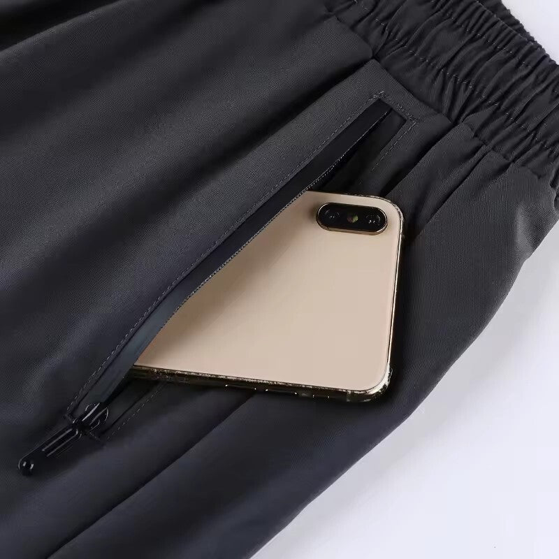 Running Pants Double Layer Pant With Pockets Trousers Pants - Tophatter Daily Deals