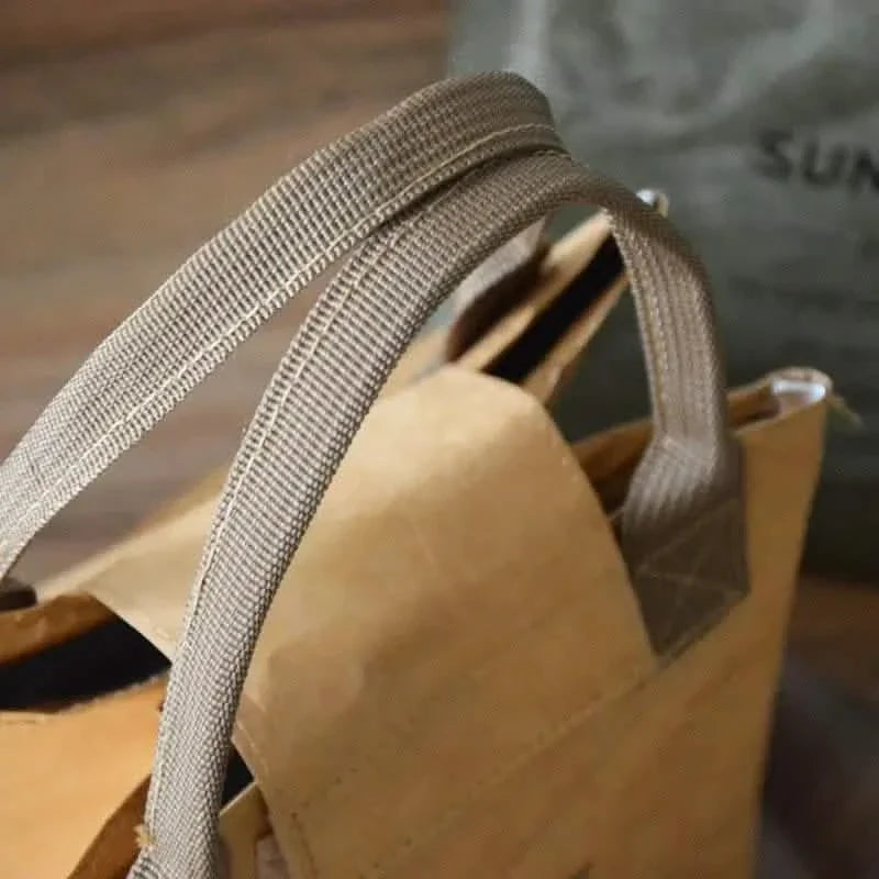 Paper Bento Bag Waterproof And Oilproof Insulation Bag Kitchen Storage - Tophatter Daily Deals