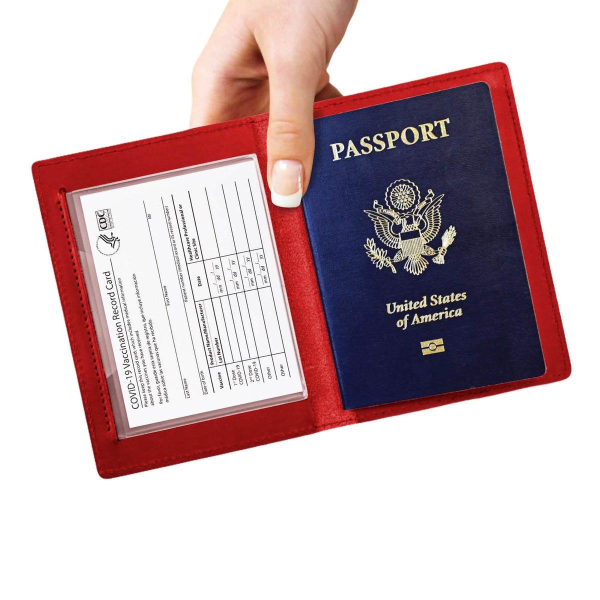 Passport Holder with Vaccination Card Protector Handbags & Wallets - Tophatter Daily Deals