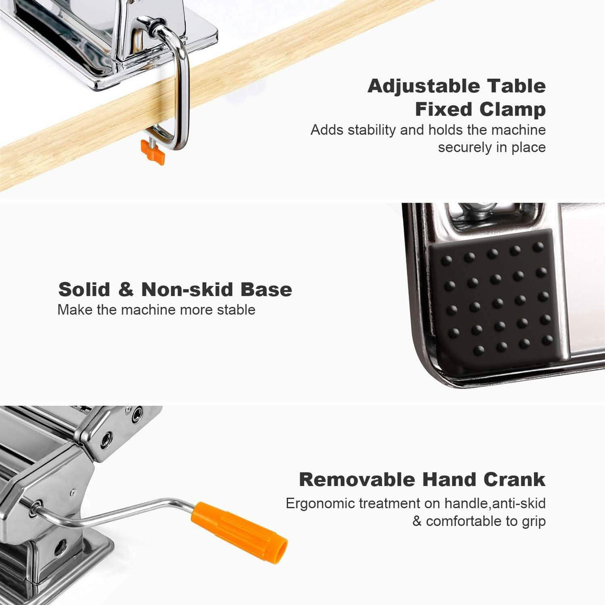 Pasta Maker Roller Machine Fettuccine Kitchen Tools & Gadgets - Tophatter Daily Deals