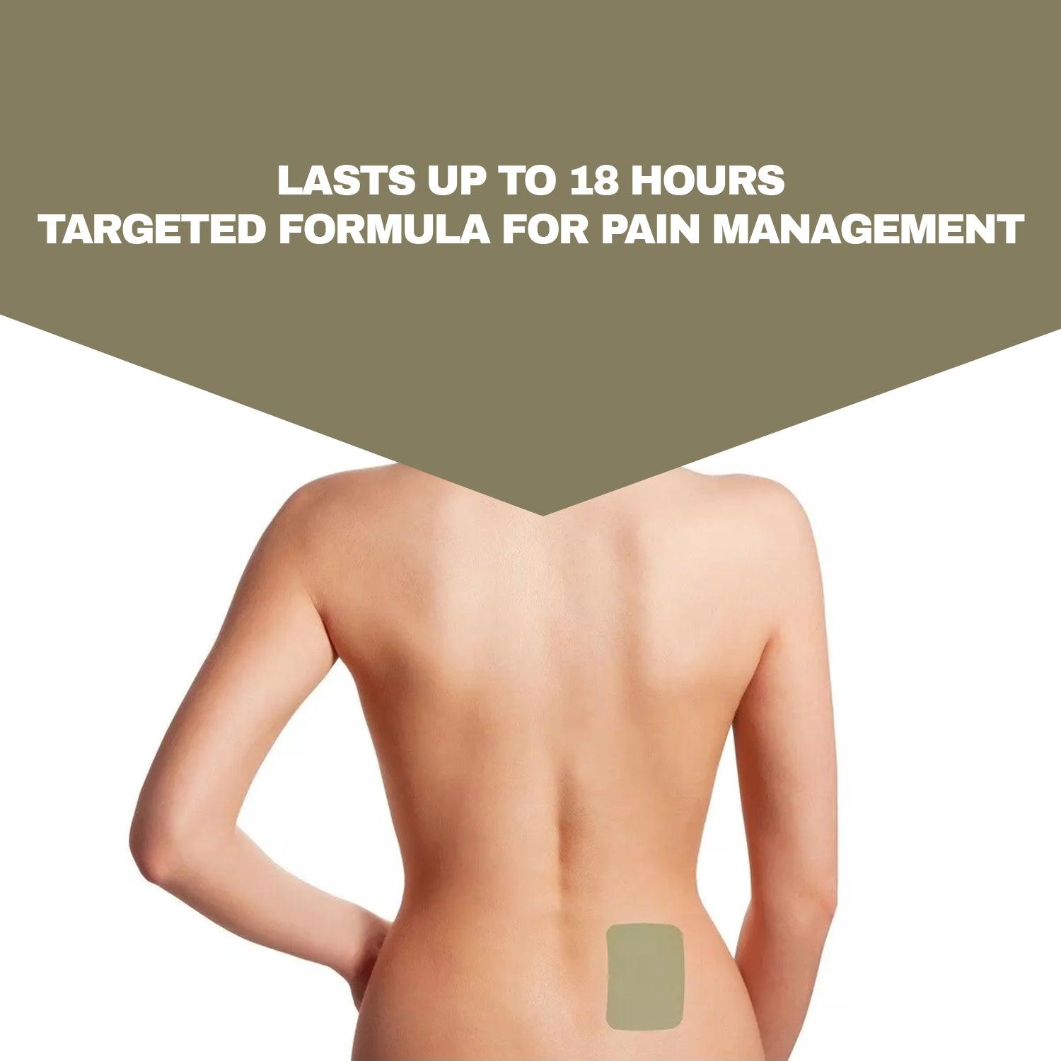 Pain Relief Patch - 20 Dermal Patches Botanicals Hemp Patch For Pain Relief Health Care - Tophatter Daily Deals