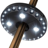 Patio Umbrella Light 3 Brightness Modes Cordless 28 LED Lights Outdoor Lighting - Tophatter Daily Deals