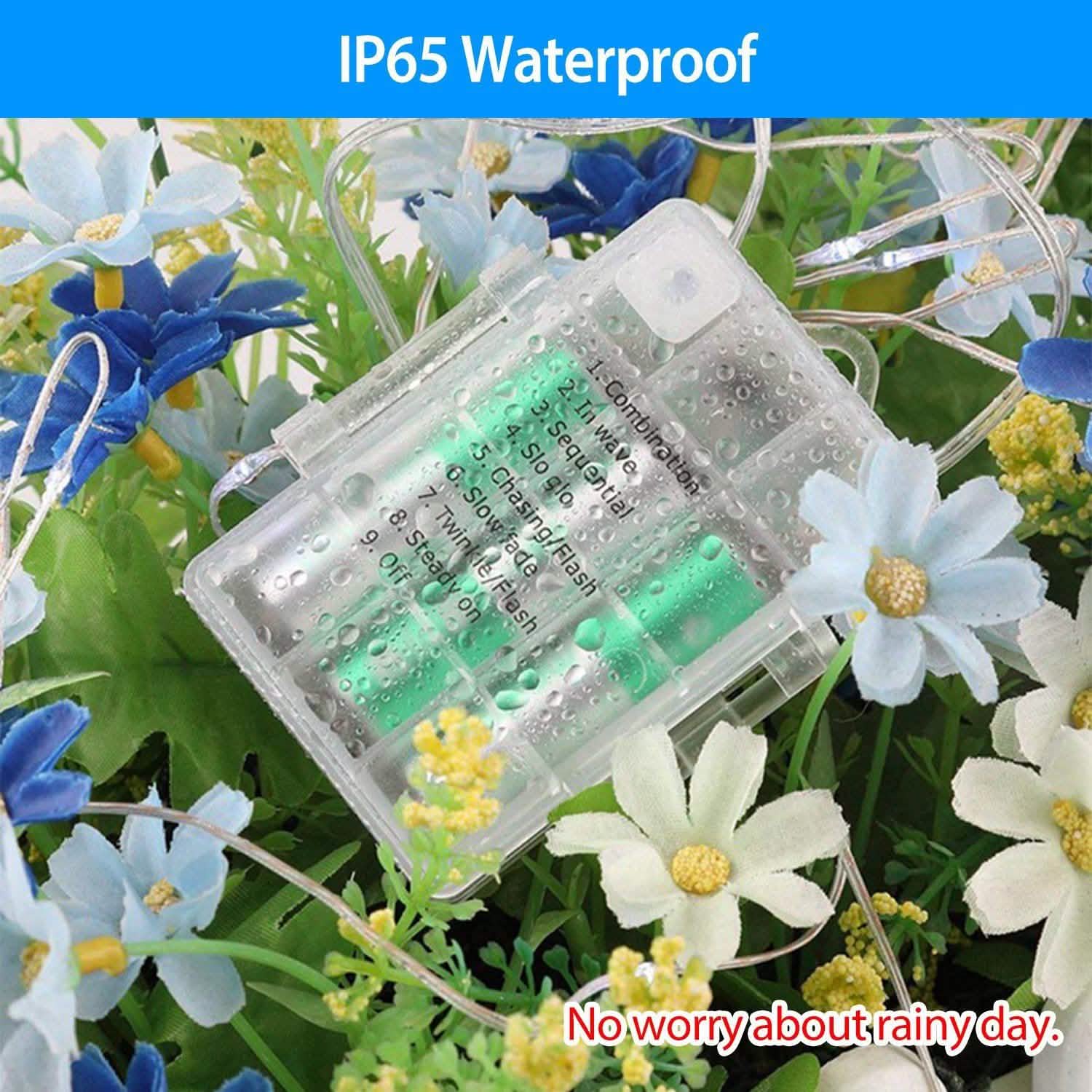 Patio Umbrella Lights 8 Lighting Mode with Remote Control Garden & Patio - Tophatter Daily Deals