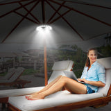 Patio Umbrella Lights LEDS Cordless Outdoor Lighting - Tophatter Daily Deals