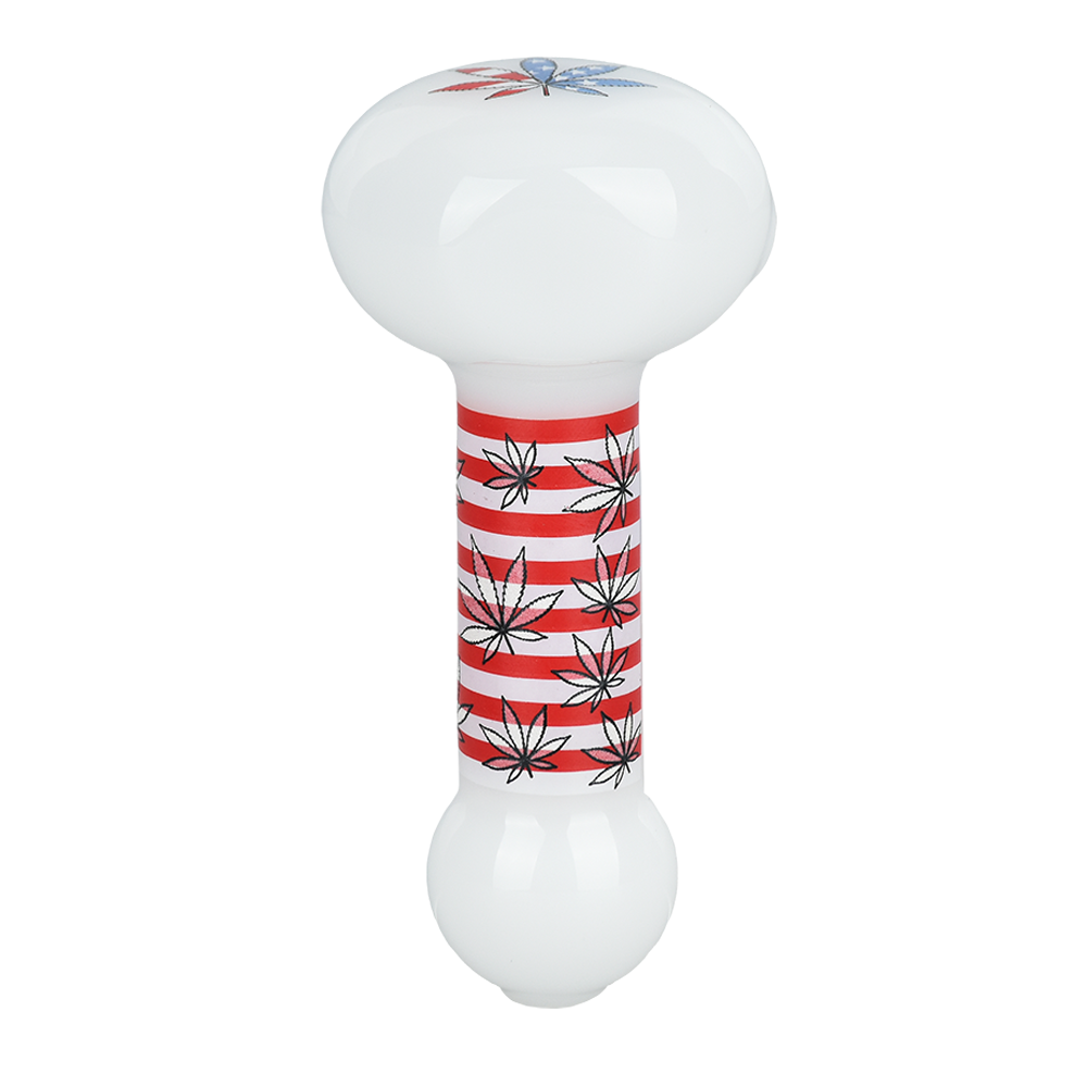 Patriotic Leaf Glow Spoon Pipe Spoon Pipes - Tophatter Daily Deals