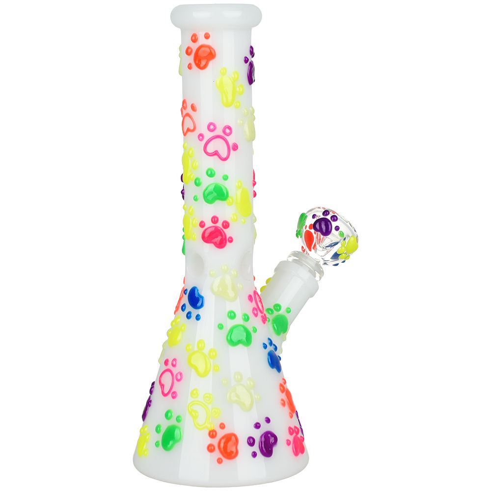 Paws for the Cause Glow Beaker Bong Bongs - Tophatter Daily Deals