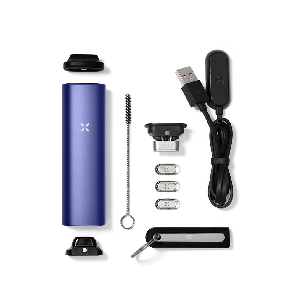 PAX Plus Dual Use Vaporizer PAX Periwinkle Complete Kit Vaporizers - Tophatter Daily Deals