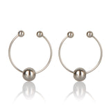 Silver Nipple Jewelry Rings Comfortable Erotic Body Jewelry > Clothes > Body Jewellery (Non Piercing) - Tophatter Daily Deals