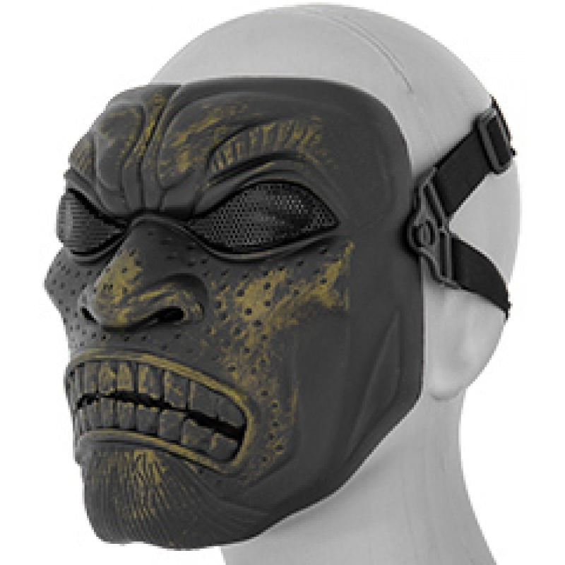Persian Immortal Full Face Mesh Mask - Ancient Bronze - TOPHATTER'S ARMORY DEALS Collectible Weapons - Tophatter Daily Deals