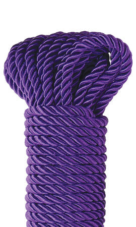 Deluxe Silk Rope Purple Ropes - Tophatter Daily Deals