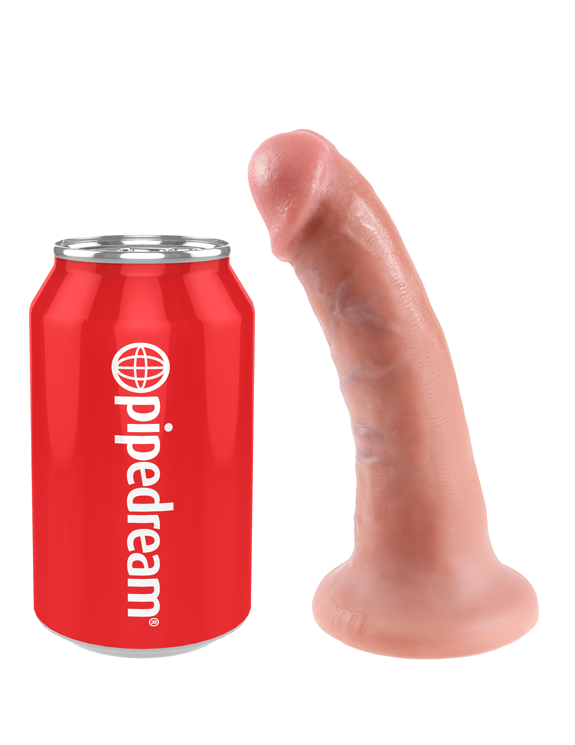 Pipedream - King Cock - Ultra Realistic Dildo - 6 inch - Light Sex Toy - Tophatter Daily Deals