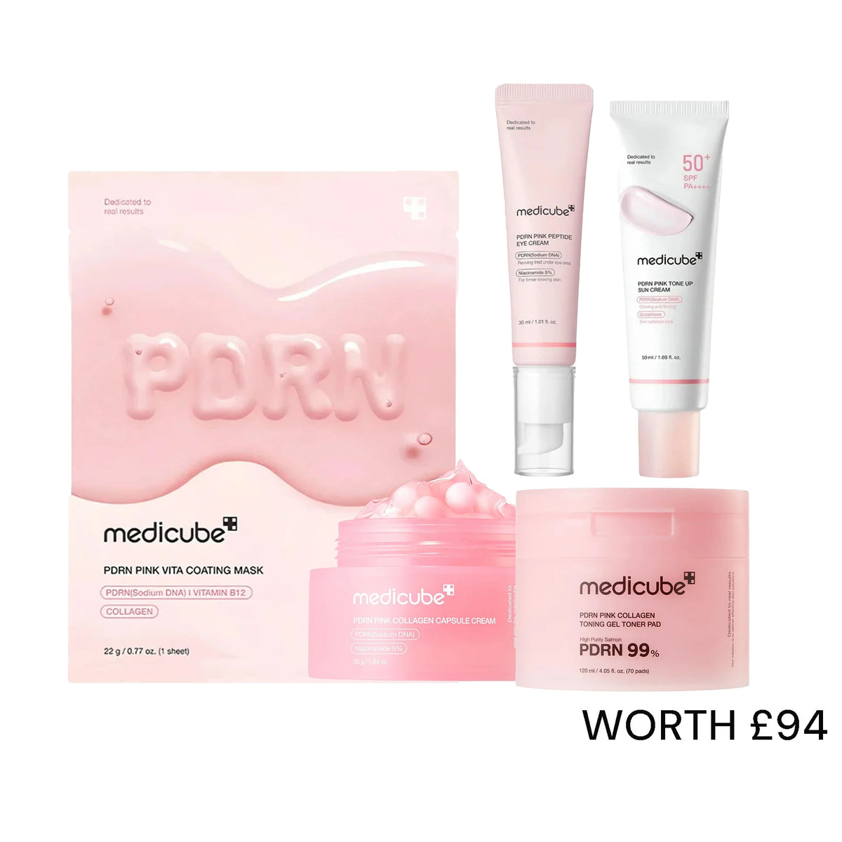 Medicube PDRN Pink Collagen Routine - Tophatter Daily Deals