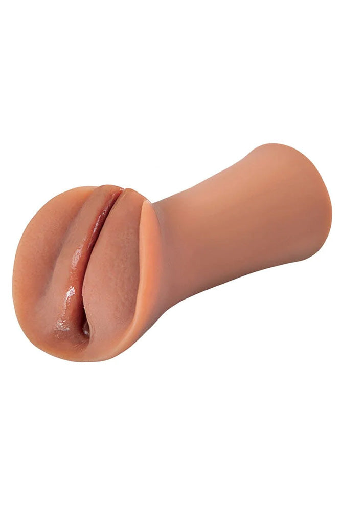 PDX - PDX Extreme - Wet Pussies - Slippery Slit Self Lubricating Stroker - Tan - Tophatter Daily Deals