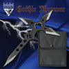 Paul Ehlers Gothic Thrower with Pouch - TOPHATTER'S ARMORY DEALS Collectible Weapons - Tophatter Daily Deals