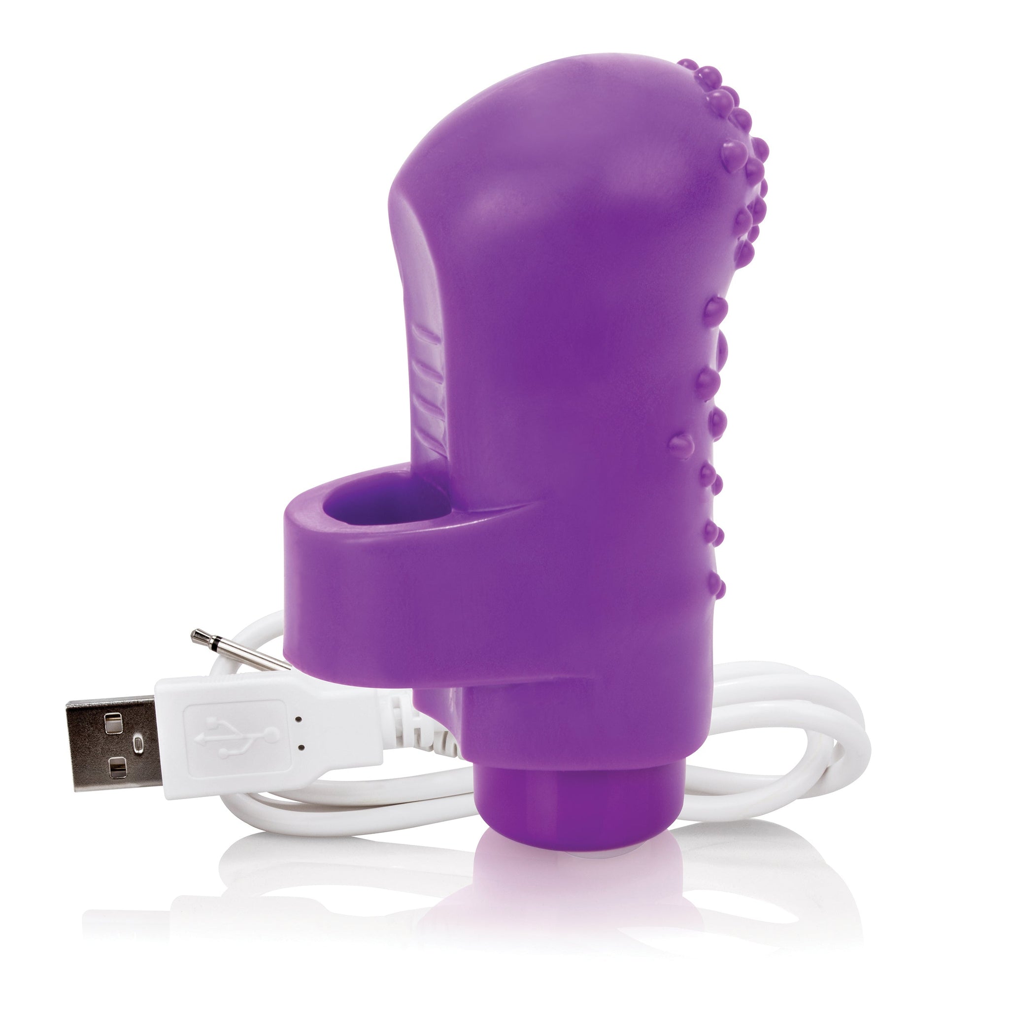Charged Fing O – Rechargeable Mini Finger Vibrator with Vooom Technology > Vibrators > Finger Vibrators - Tophatter Daily Deals