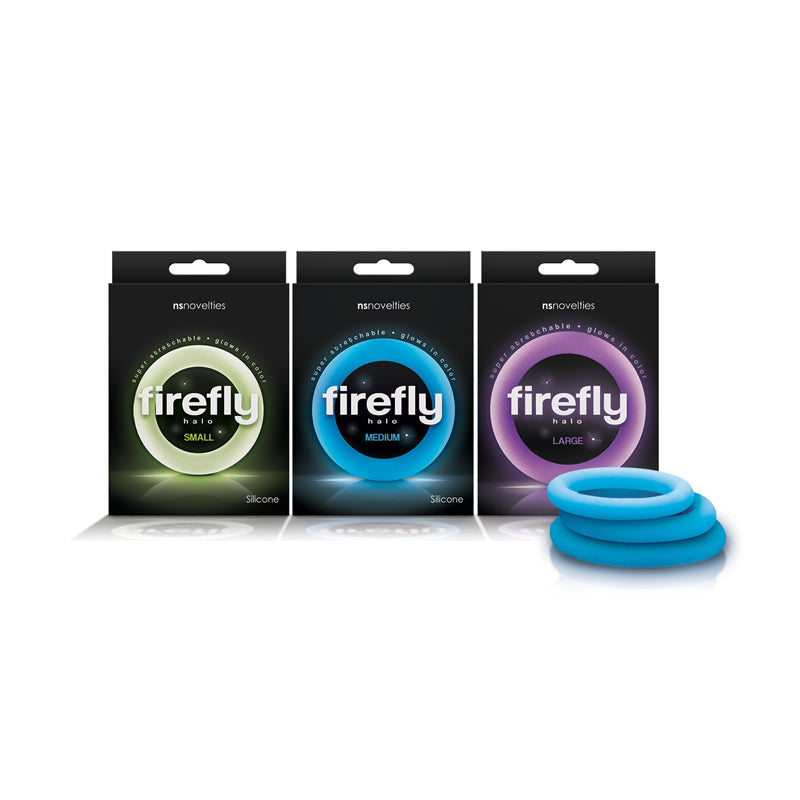 Firefly Halo (Glow in the Dark Clear) – Small 50mm Silicone Cock Ring > Cock Ring > Single - Tophatter Daily Deals