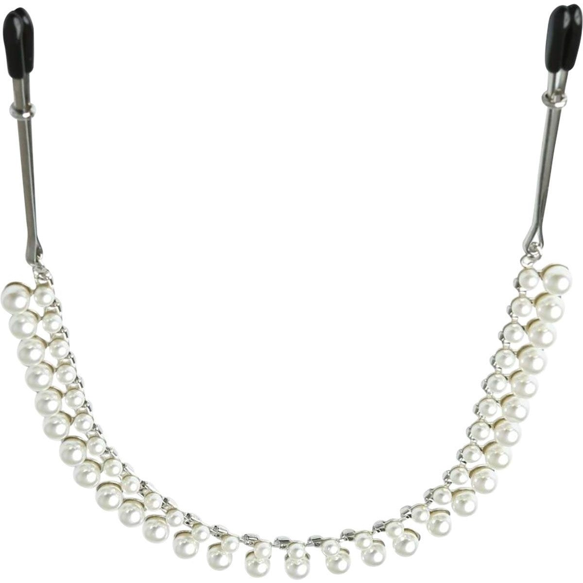 Sincerely Pearl Chain Nipple Clamps Nipple Clamps - Tophatter Daily Deals