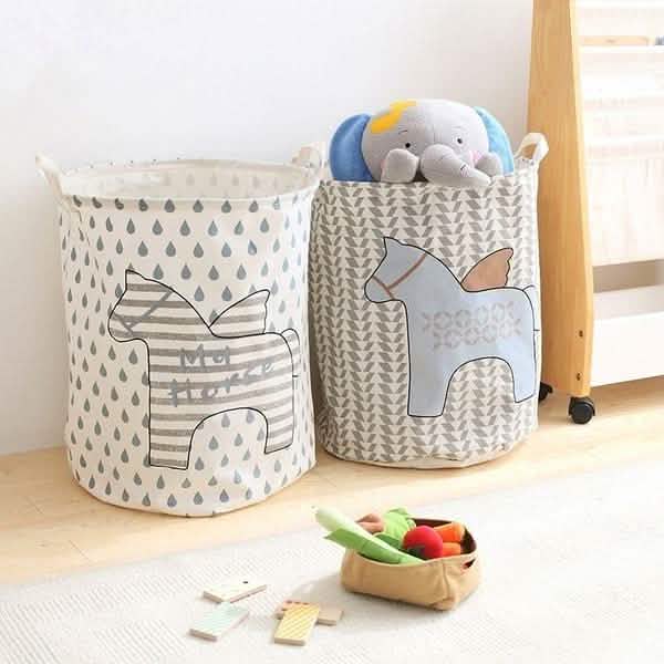 Pegasus Dirty Bucket Folding Toy Storage Box Storage & Organization - Tophatter Daily Deals
