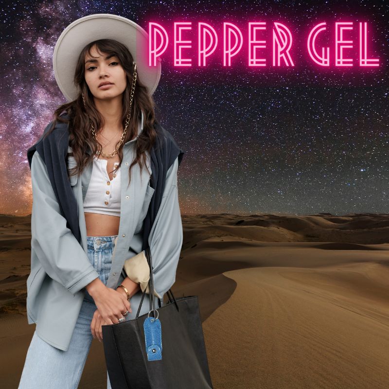 Snakeskin Tactical Pepper Gel Self-Defense Keychain Pepper Spray - Tophatter Daily Deals