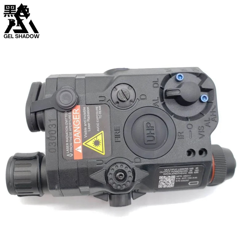 PEQ-15 Laser Nylon Battery Box Red and Green Laser BLACK 18650*1+Charger - Tophatter Daily Deals