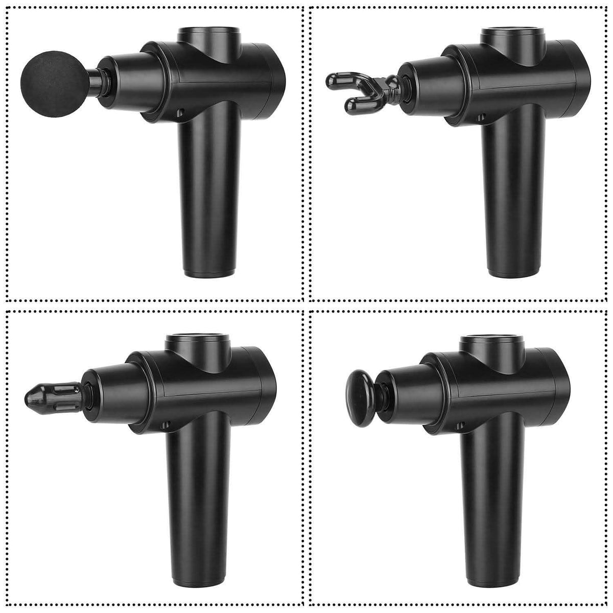 Percussion Digital Display Rechargeable Deep Tissue Vibration Massage Gun Health & Wellness - Tophatter Daily Deals