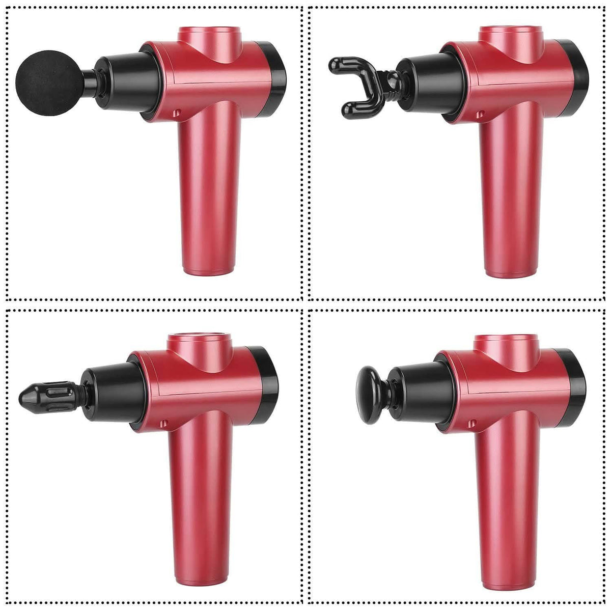Percussion Digital Display Rechargeable Deep Tissue Vibration Massage Gun Health & Wellness - Tophatter Daily Deals