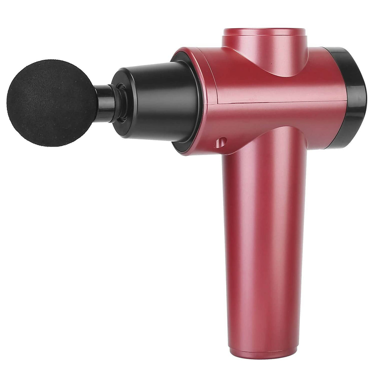 Percussion Digital Display Rechargeable Deep Tissue Vibration Massage Gun Red Health & Wellness - Tophatter Daily Deals