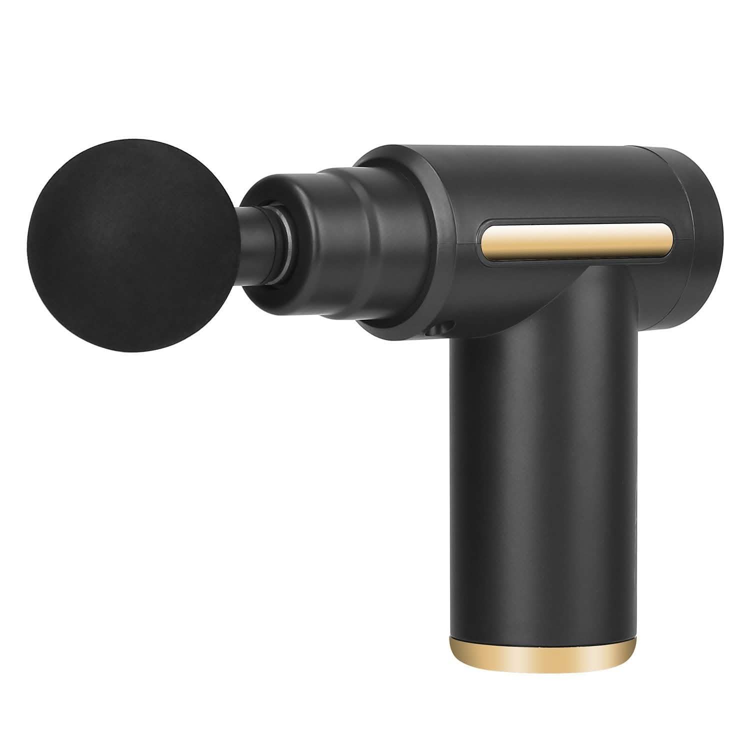 Percussion Rechargeable Massage Gun Black Health & Wellness - Tophatter Daily Deals