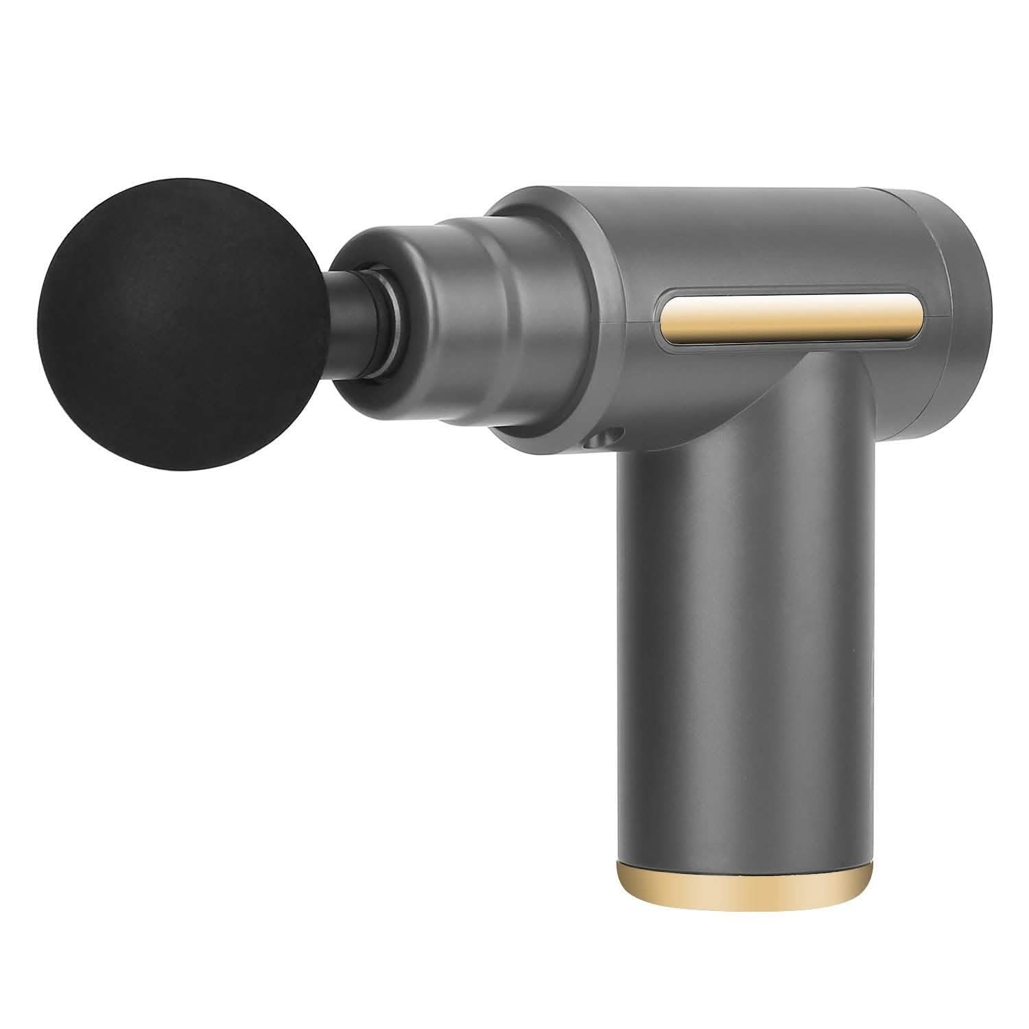 Percussion Rechargeable Massage Gun Gray Health & Wellness - Tophatter Daily Deals