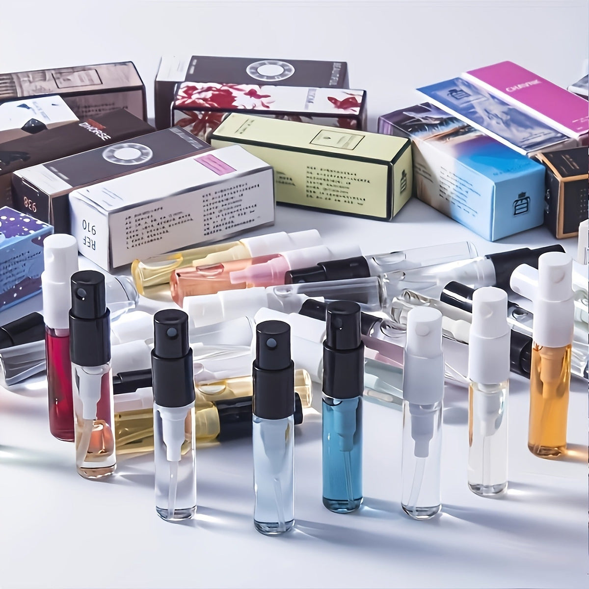 10-Pack: Mini Perfume Spray Set - 3ml Travel Size Vials, Assorted Scents Beauty & Personal Care - Tophatter Daily Deals