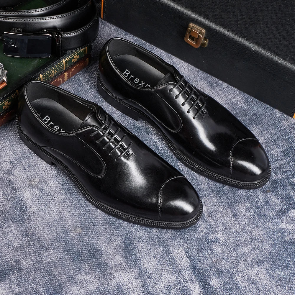 Perfect Men's Oxford Dress Shoes for Every Occasion Leather Shoes - Tophatter Daily Deals