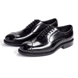 Perfect Men's Oxford Dress Shoes for Every Occasion Black Leather Shoes - Tophatter Daily Deals