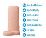 Performance 3.5 Inch Enhancement Sleeve – Soft Flexible Penis Extender Sleeve > Sex Toys For Men > Penis Sleeves - Tophatter Daily Deals