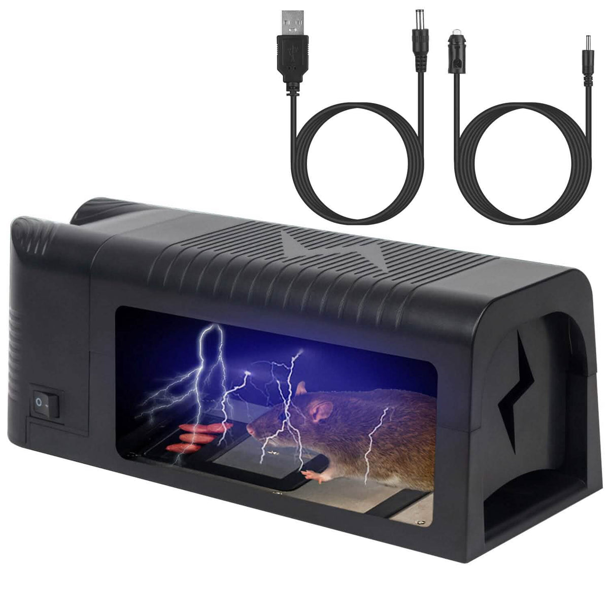 Pest Control Rechargeable Shock Mice Killer with 1800V High Voltage Pest Control - Tophatter Daily Deals