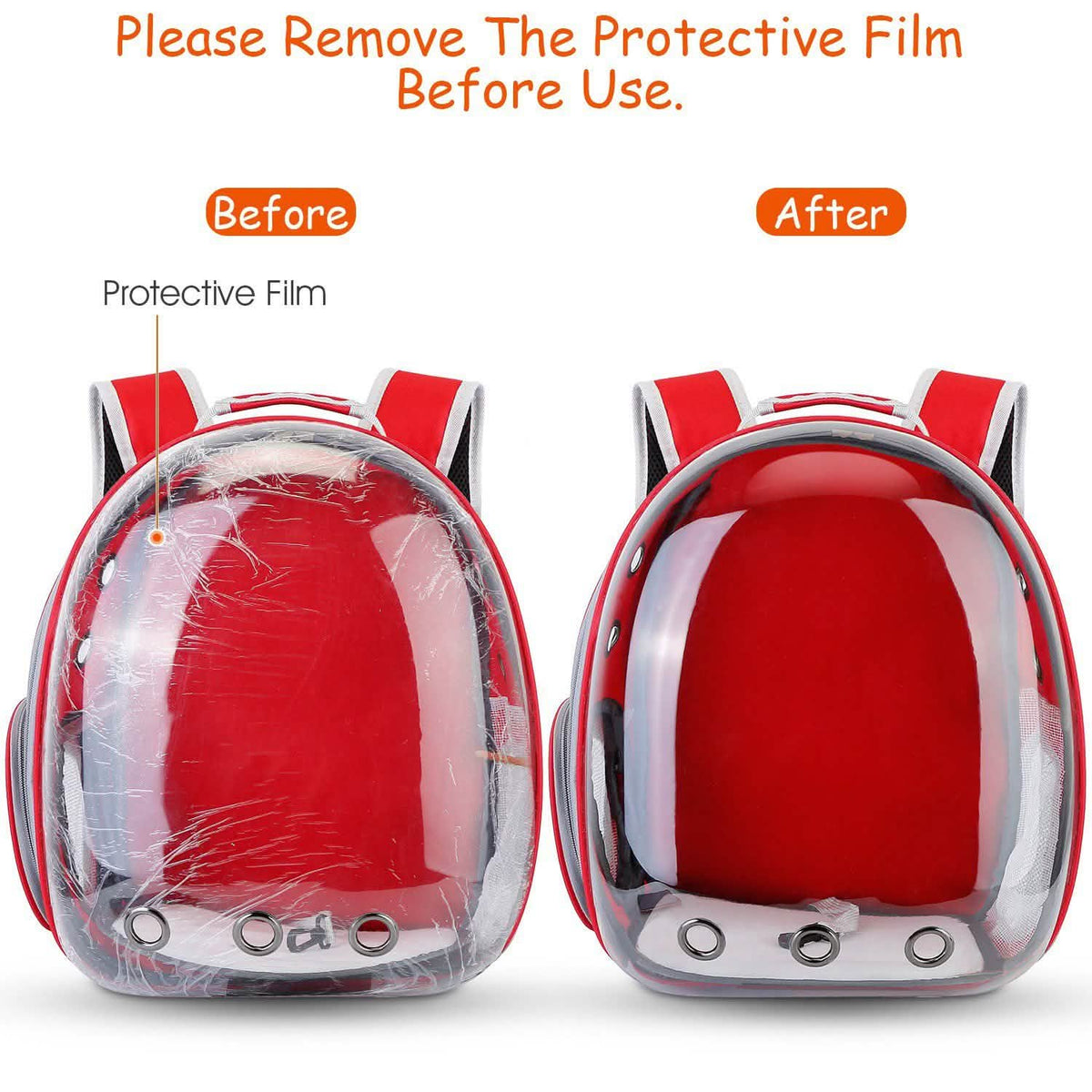 Pet Carrier Ventilate Backpack Pet Supplies - Tophatter Daily Deals