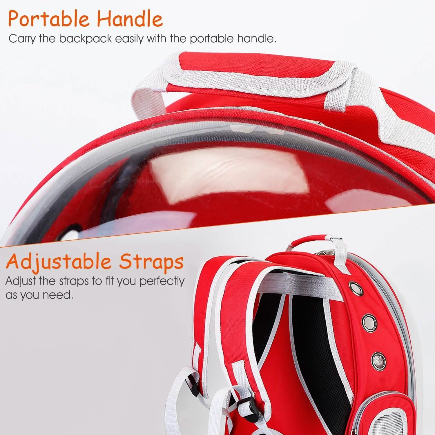 Pet Carrier Ventilate Backpack Pet Supplies - Tophatter Daily Deals