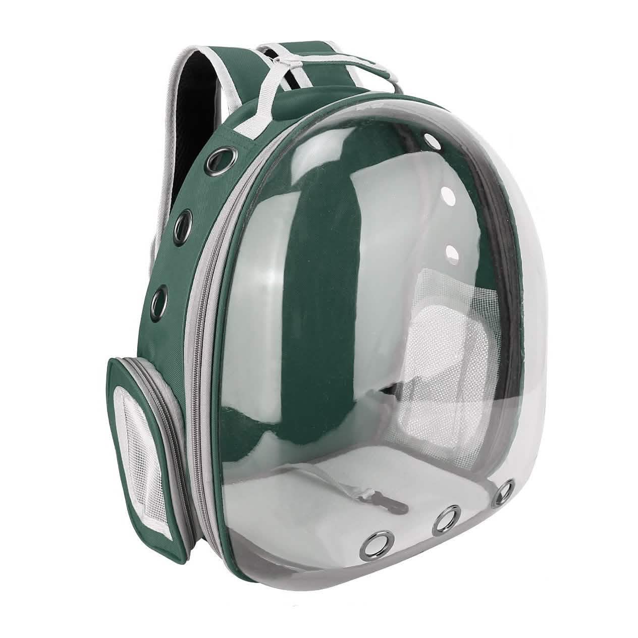 Pet Carrier Ventilate Backpack Green Pet Supplies - Tophatter Daily Deals