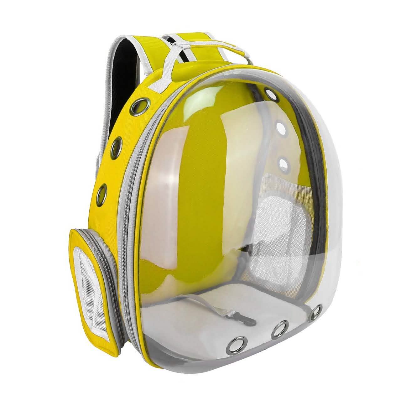 Pet Carrier Ventilate Backpack Yellow Pet Supplies - Tophatter Daily Deals
