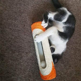 Pet Cat Rolling Sisal Scratching Post Trapped With 3 Ball Training Novely Toy Pet Supplies - Tophatter Daily Deals