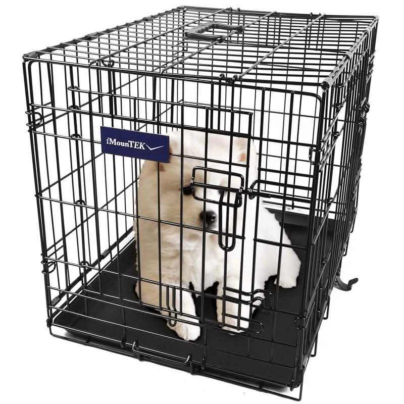 Pet Crates Folding Metal - Assorted Sizes 18" Pet Supplies - Tophatter Daily Deals