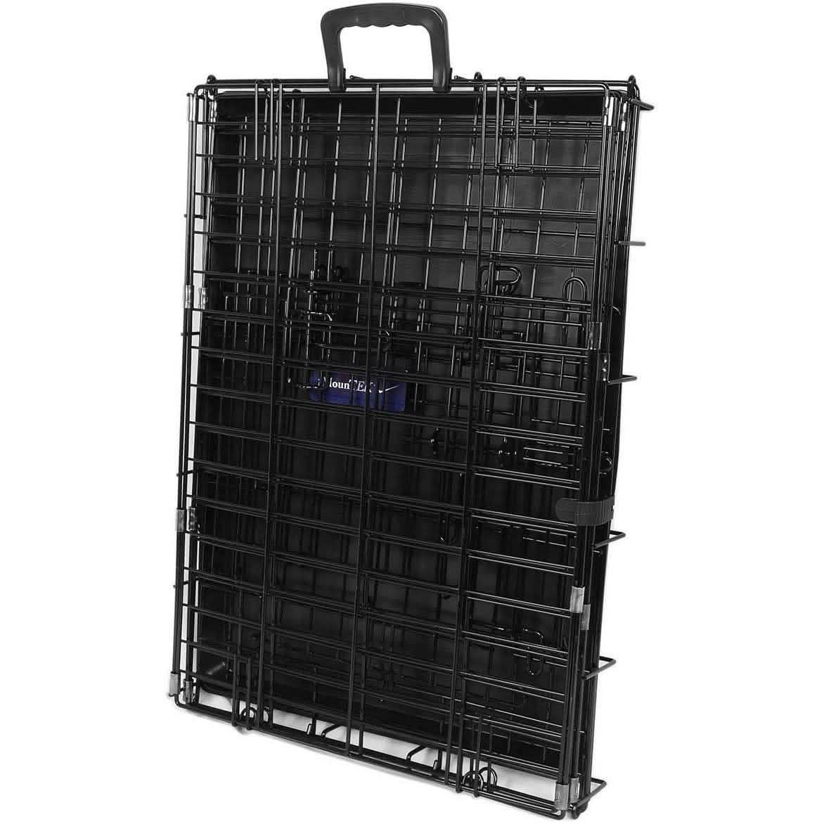 Pet Crates Folding Metal - Assorted Sizes Pet Supplies - Tophatter Daily Deals