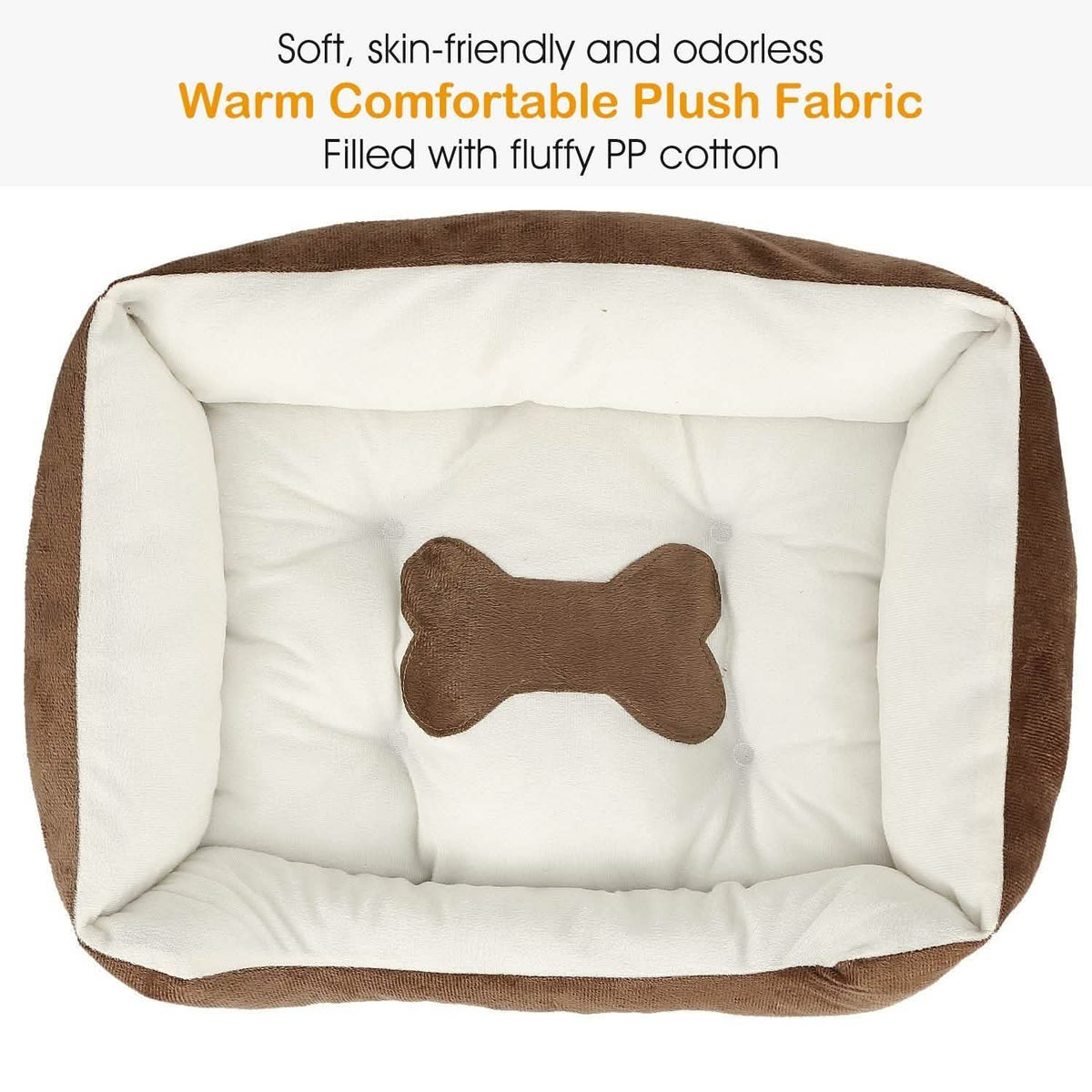 Pet Dog Bed Soft Warm Fleece Pet Supplies - Tophatter Daily Deals