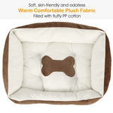 Pet Dog Bed Soft Warm Fleece Pet Supplies - Tophatter Daily Deals
